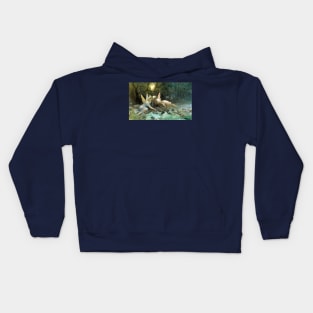 The Fairies: A scene drawn from Shakespeare - Gustave Dore Kids Hoodie